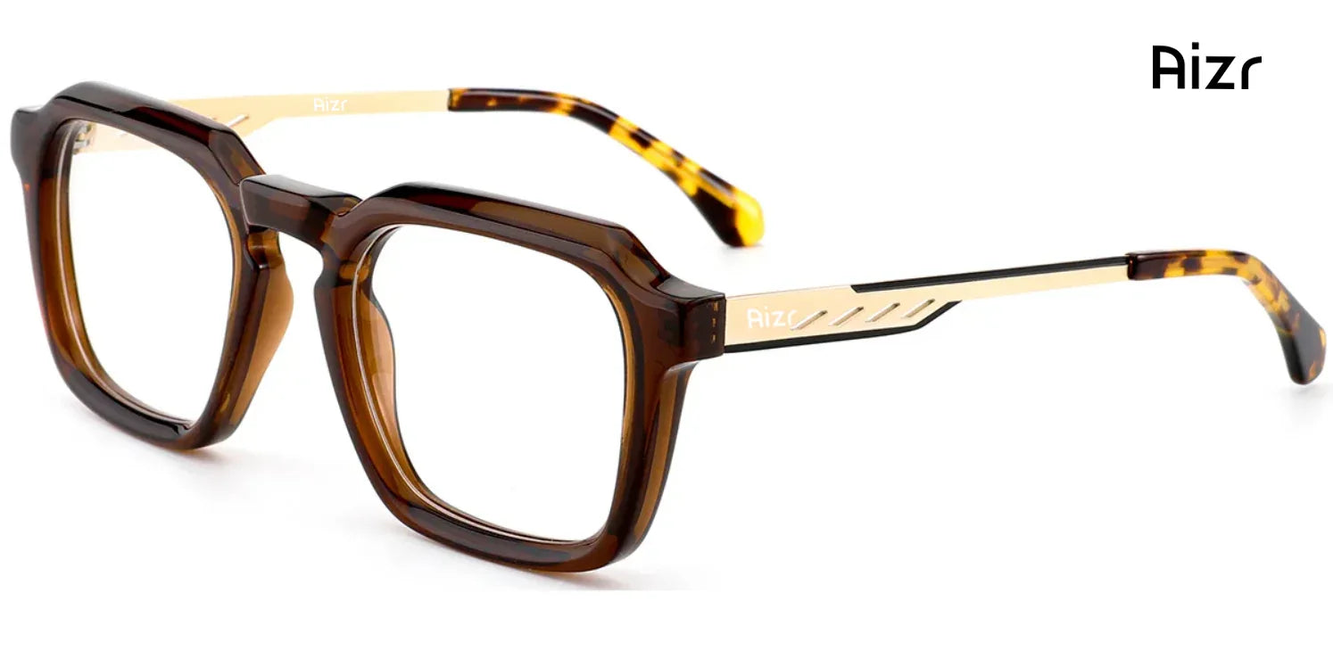 Aizr Acetate Square Frame F7598 - The Optical Company