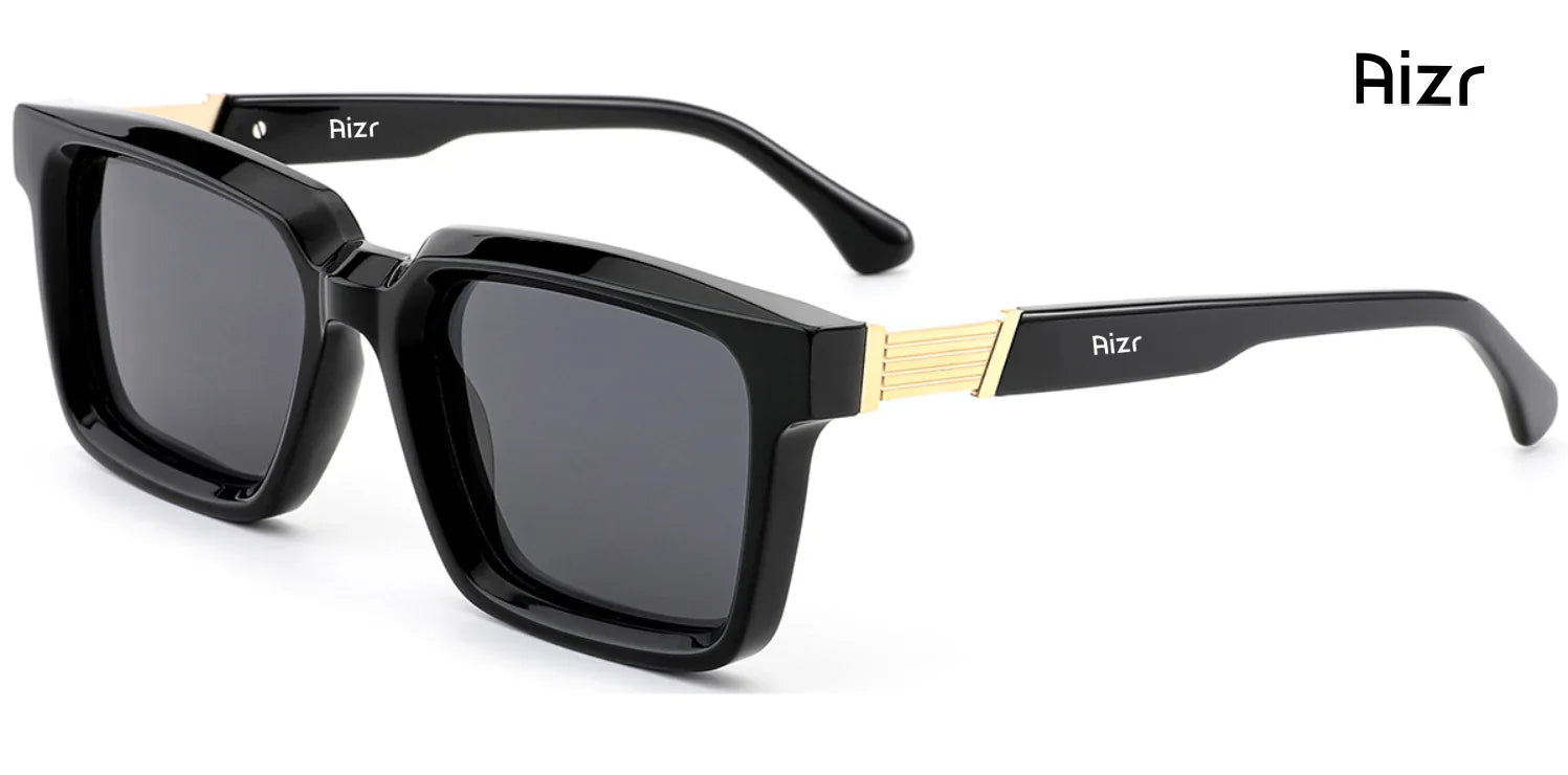 Aizr Acetate Square Sunglasses SG7604 - The Optical Company
