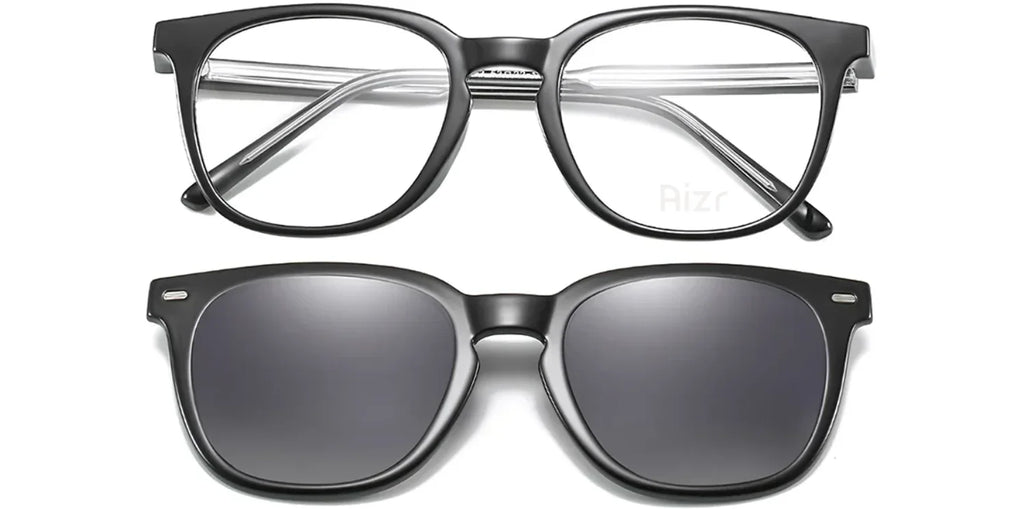 Aizr Clip-On Rectangle Frame F3963 - The Optical Company